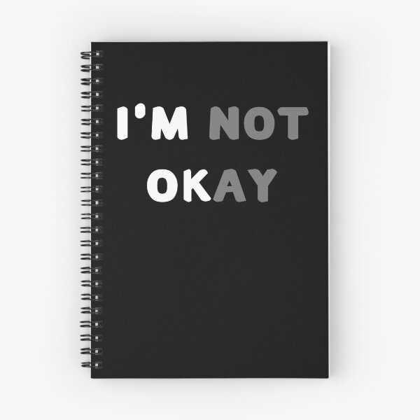 Item preview, I'm (not) Okay designed and sold by GoaTeeGram.