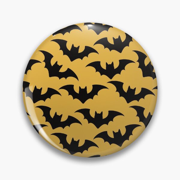 Item preview, Cute Bats Yellow Halloween Pattern designed and sold by keeleypost.