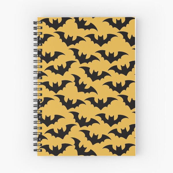 Item preview, Cute Bats Yellow Halloween Pattern designed and sold by keeleypost.