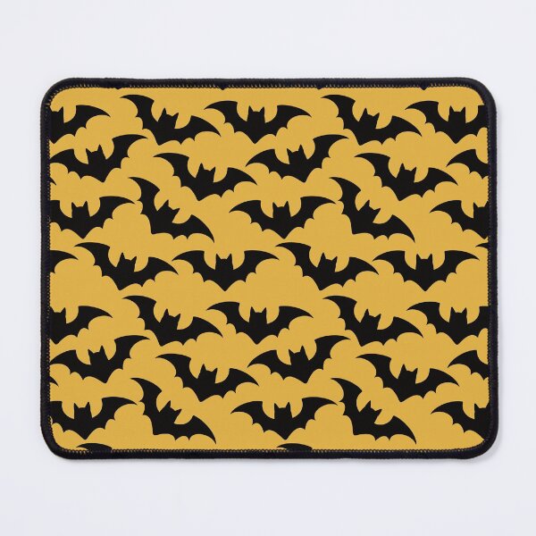 Item preview, Cute Bats Yellow Halloween Pattern designed and sold by keeleypost.