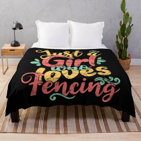 Item preview, Just A Girl Who Loves Fencing Gift product designed and sold by theodoros20.