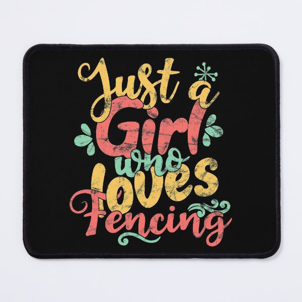 Item preview, Just A Girl Who Loves Fencing Gift product designed and sold by theodoros20.