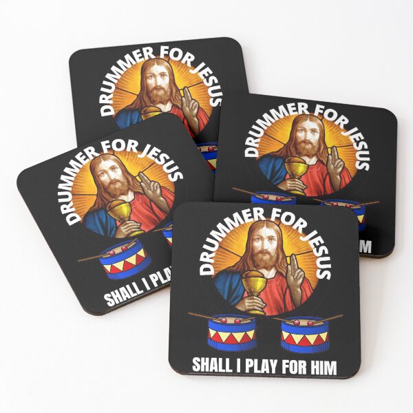 Item preview, Drummer For Jesus Shall I Play For Him Christian designed and sold by RGRamsey.