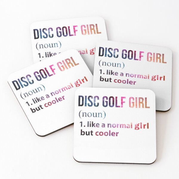 Item preview, Disc golf Girl like a normal Girl but cooler galaxy designed and sold by jentochicken.