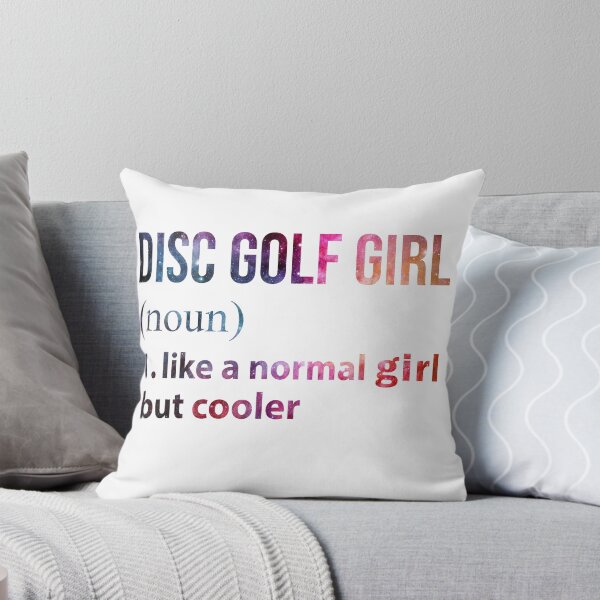 Item preview, Disc golf Girl like a normal Girl but cooler galaxy designed and sold by jentochicken.