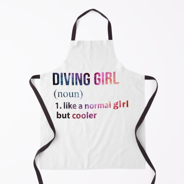 Item preview, Diving Girl like a normal Girl but cooler galaxy designed and sold by jentochicken.
