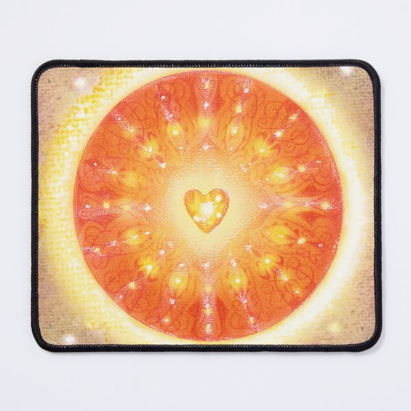 Gemstone Mandala Mouse Pad