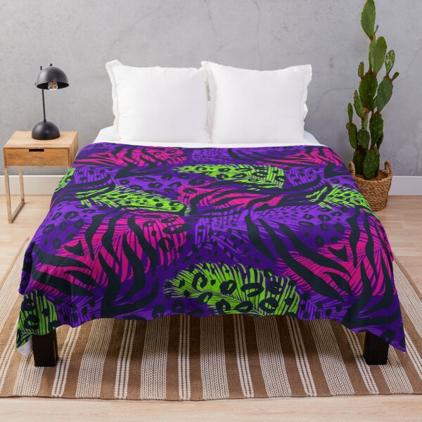 Item preview, Psychedelic Geometric Bohemian Feather Animal Print Pattern designed and sold by ZiesMerch.