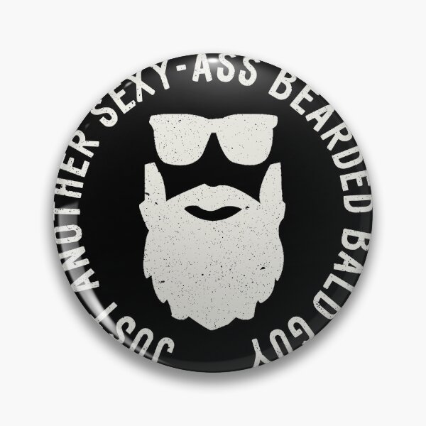 Item preview,  Bald man with a beard design.  just another sexy ass bearded bald guy. designed and sold by NobelFashion.