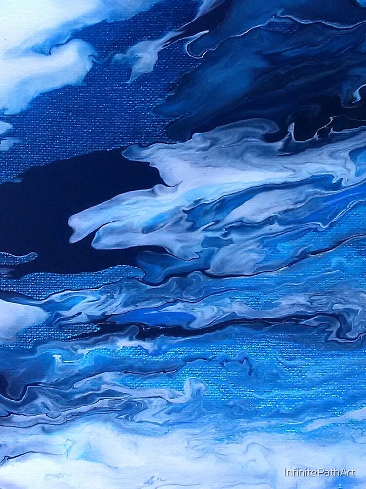Thumbnail 4 of 4, iPhone Case, Waves designed and sold by InfinitePathArt.