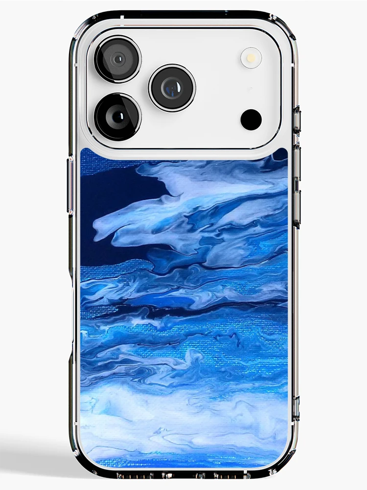 Thumbnail 1 of 5, iPhone Case, Waves designed and sold by InfinitePathArt.