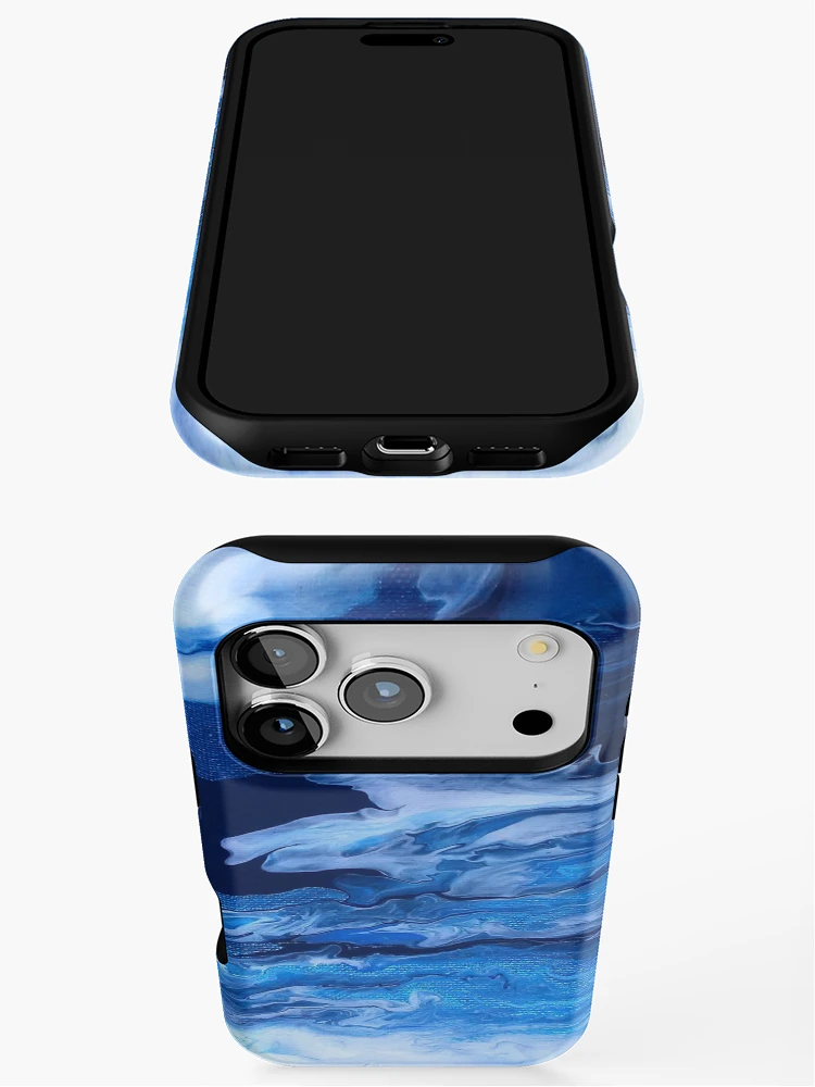 Thumbnail 3 of 4, iPhone Case, Waves designed and sold by InfinitePathArt.