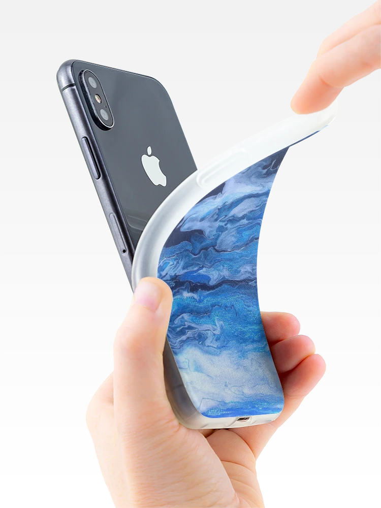 Thumbnail 4 of 5, iPhone Case, Waves designed and sold by InfinitePathArt.