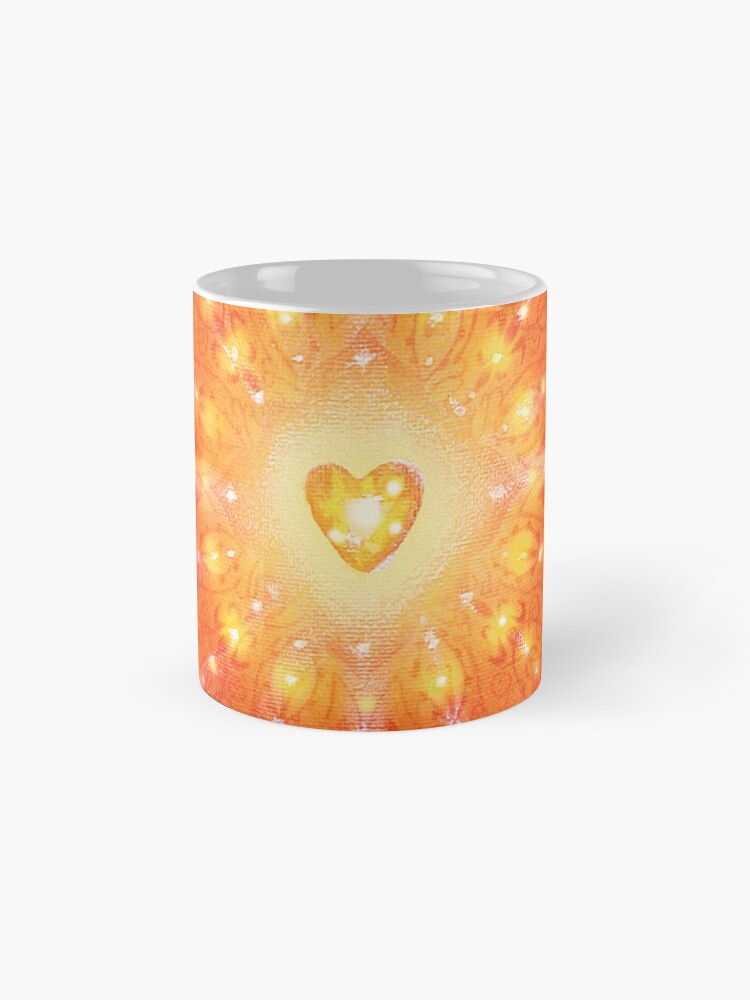 Alternate view of Gemstone Mandala Coffee Mug