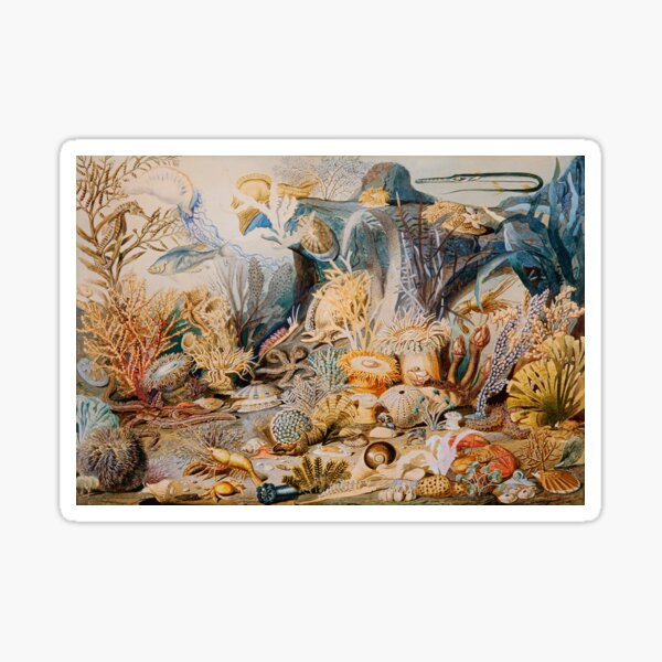 Ocean byJames M. Sommerville Sticker