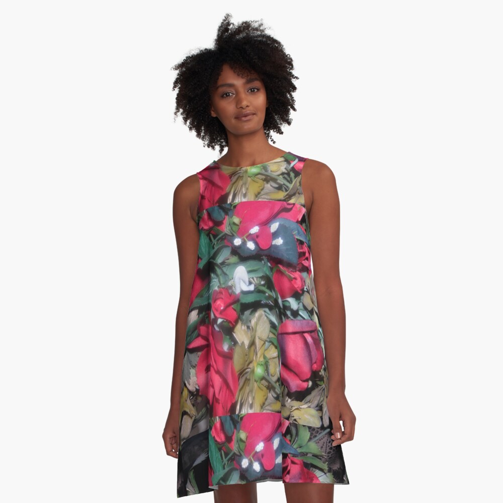 Petals Collection A-Line Dress
