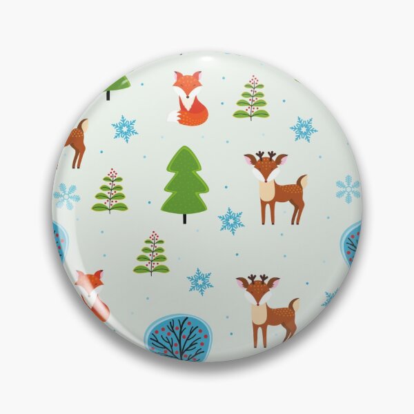 Item preview, Colorful Christmas Animals Pattern designed and sold by Lorets-Designs.