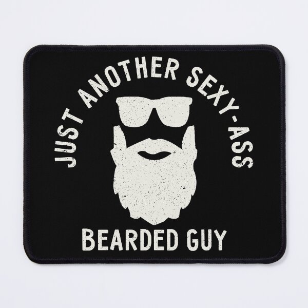 Item preview, Man with a beard design.  just another sexy ass bearded guy. designed and sold by NobelFashion.