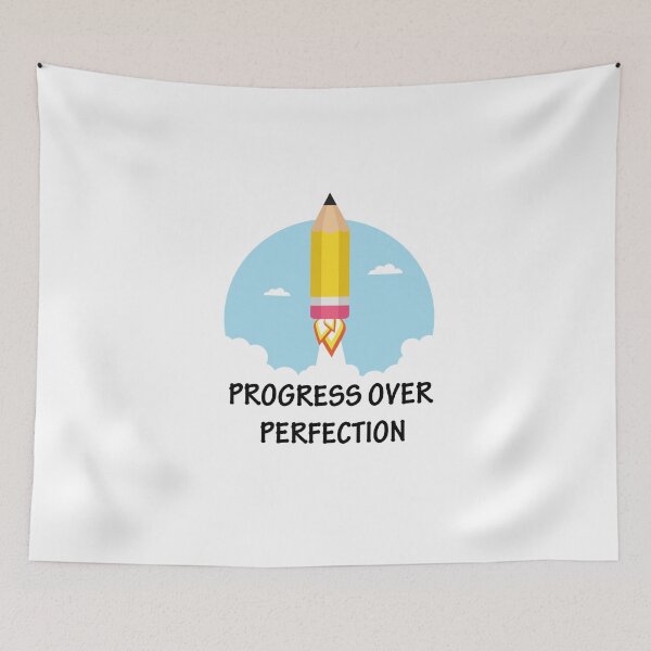 Item preview, Motivational Progress Over Perfection Back To School Teacher designed and sold by Simo200.