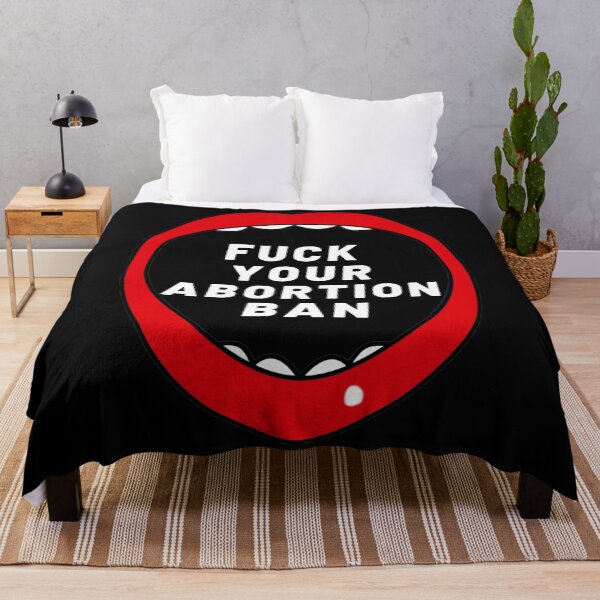 Item preview, FUCK YOUR ABORTION BAN | Pro Choice | Rally For Abortion Justice designed and sold by Giovanni's  Brown Quotes.