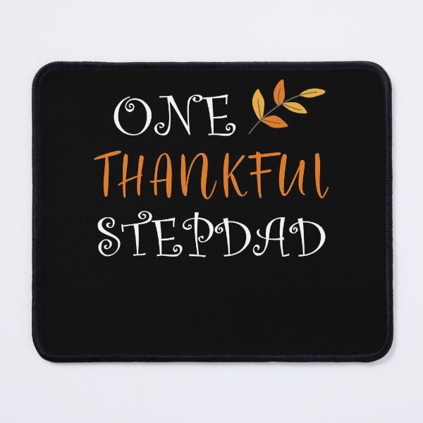 Item preview, One Thankful Stepdad-Thanksgiving Autumn designed and sold by Club7Studios.