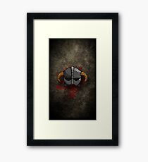 Helm Framed Print