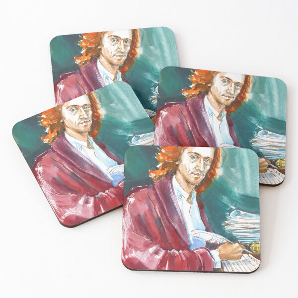 Item preview, Antonio Vivaldi - an imaginary portrait, watercolor painting designed and sold by Irina Ivanova.