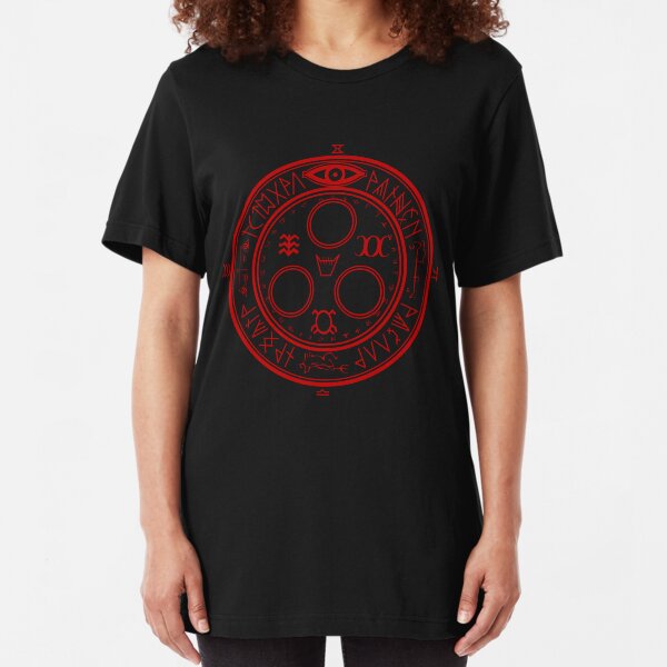 Silent Hill - Emblem (The Halo of the Sun) Slim Fit T-Shirt
