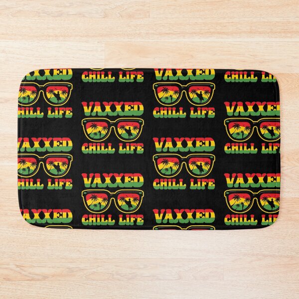 Item preview, Vaxxed and Chill Life ( For the Surfer & Chill Dude !  ) designed and sold by WULFLAND ARTS.
