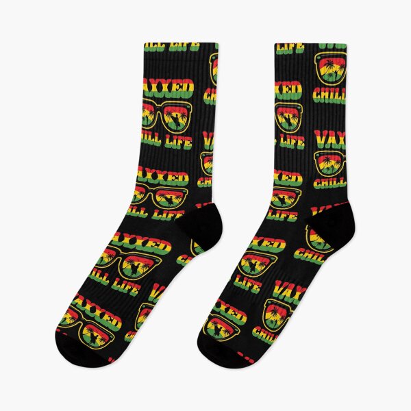 Item preview, Vaxxed and Chill Life ( For the Surfer & Chill Dude !  ) designed and sold by WULFLAND ARTS.