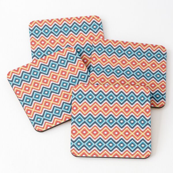 Item preview, colorful ethnic geometric pattern designed and sold by GeomePattern.