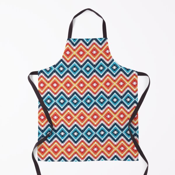 Item preview, colorful ethnic geometric pattern designed and sold by GeomePattern.