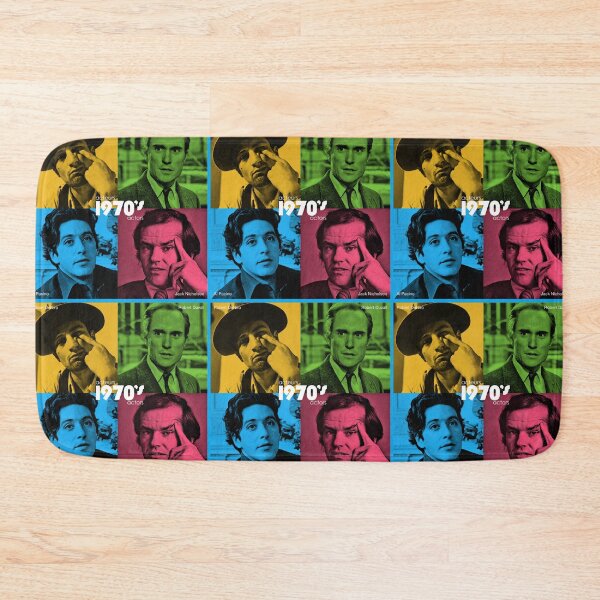 Item preview, Iconic actors 1970s - The new American-style wave - quadra color designed and sold by Moviefolie.