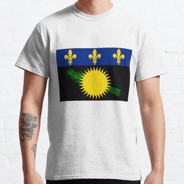 Drapeau de la Guadeloupe T-shirt classique