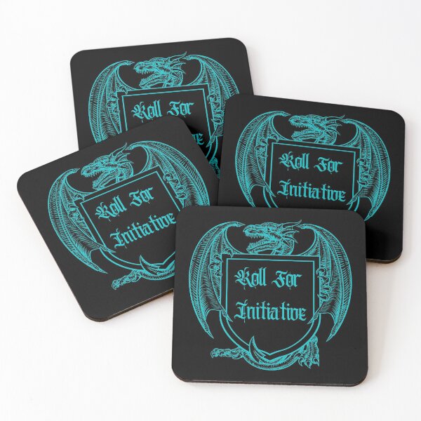 Item preview, Roll for Initiative (Blue Crest) designed and sold by RockNRole.