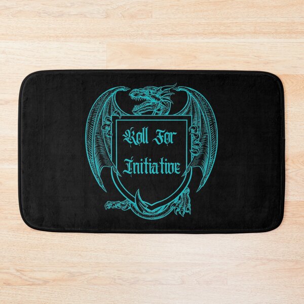 Item preview, Roll for Initiative (Blue Crest) designed and sold by RockNRole.