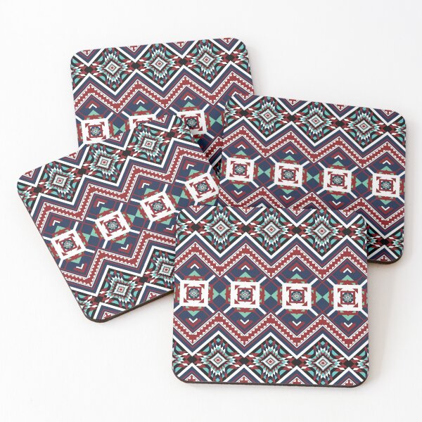 Item preview, colorful ethnic geometric pattern designed and sold by GeomePattern.