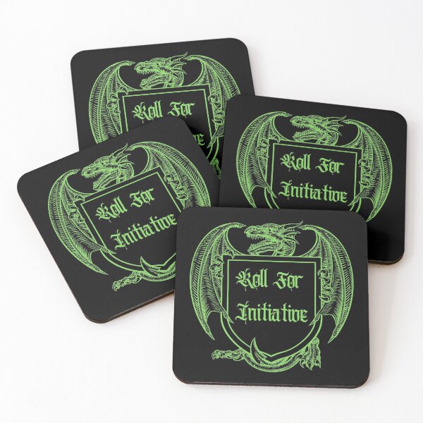 Item preview, Roll for Initiative (GreenCrest) designed and sold by RockNRole.