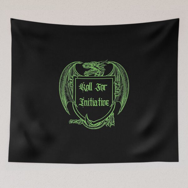 Item preview, Roll for Initiative (GreenCrest) designed and sold by RockNRole.