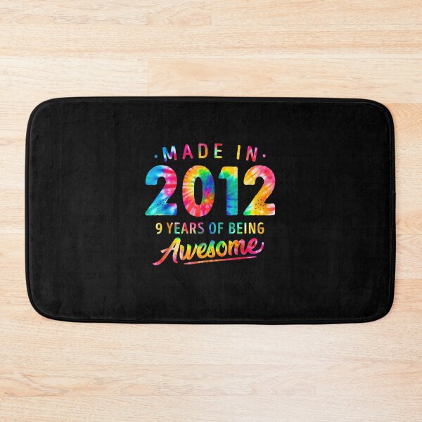 Item preview, 9 Years Old 9th Birthday Made 2012 Tie Dye Men Women designed and sold by JacekshiAmra.
