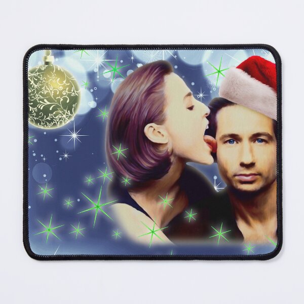 Item preview, Gillian licks David's face Christmas edition designed and sold by altaircolin.