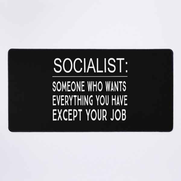 Item preview, Anti-Socialism Anti-Liberalism Design designed and sold by ZiesMerch.
