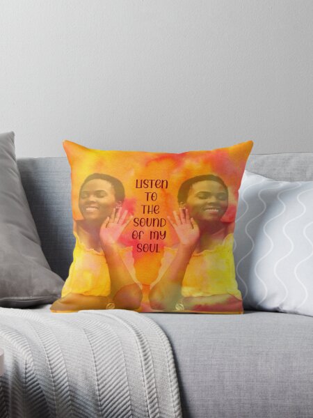 Item preview, Black African American Art Colorful Portrait Art designed and sold by BlackArt Cafe.
