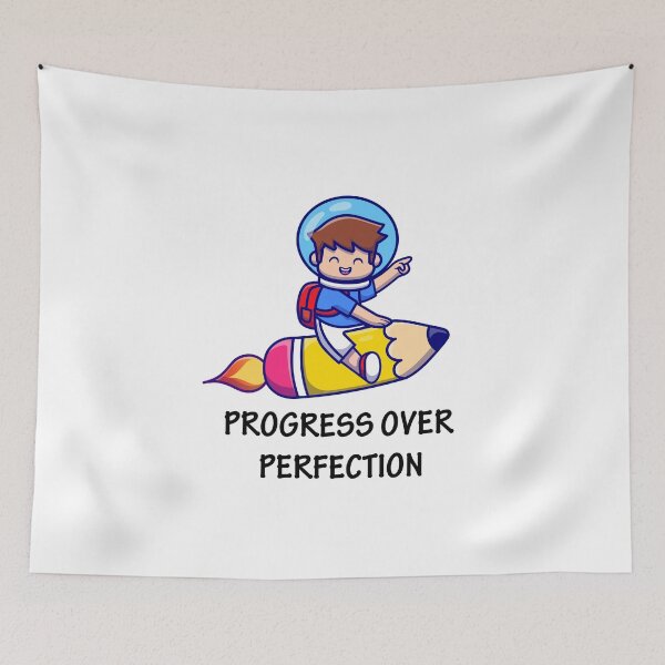 Item preview, Motivational Progress Over Perfection Back To School Teacher designed and sold by Simo200.