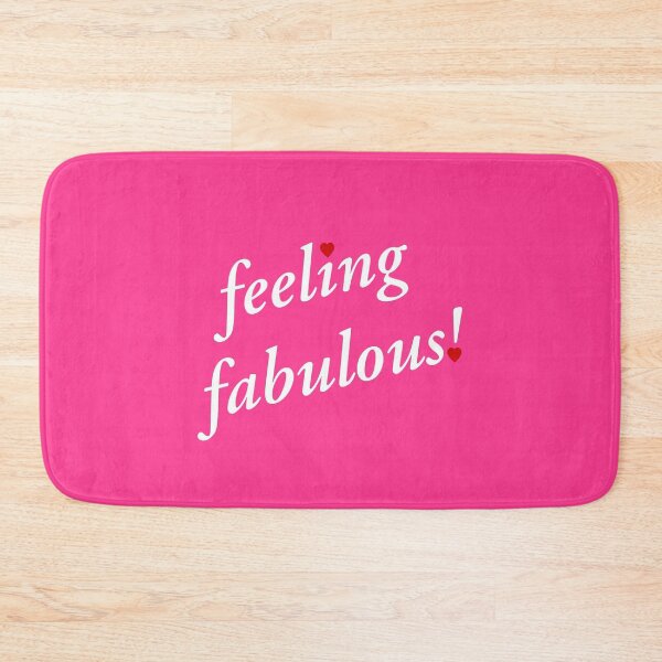Item preview, feeling fabulous! Pink. designed and sold by Bumpulous.