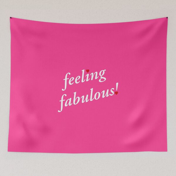 Item preview, feeling fabulous! Pink. designed and sold by Bumpulous.