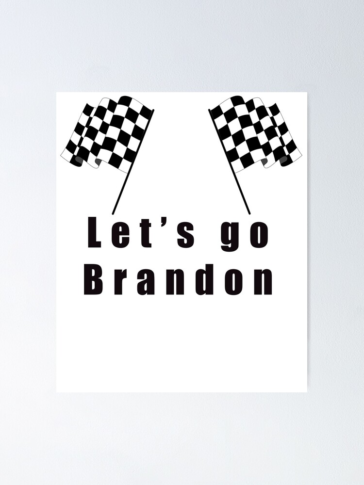 Let’s go Brandon  Sticker for Sale by Yuchi1