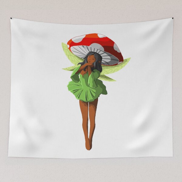 Item preview, Mushroom Fairy-Nature-Autumn-Sticker  designed and sold by Centy27.