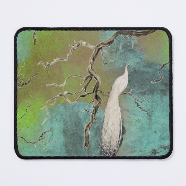 Item preview, Abstract design with peacocks designed and sold by SandraC-Duarte.
