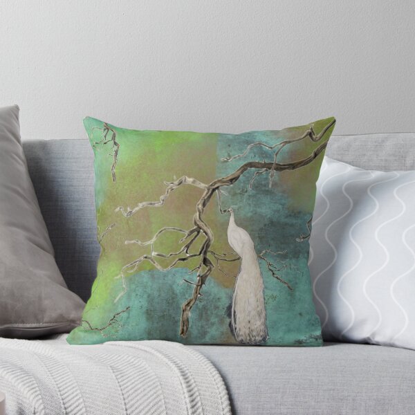Item preview, Abstract design with peacocks designed and sold by SandraC-Duarte.
